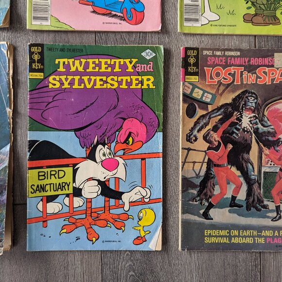 Assorted Vintage GOLD KEY Comics Lot of 10 Twilight Zone Tweety + More! - Picture 3 of 12